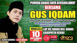 [LiVE] GUS IQDAM NGAJi & BERSHOLAWAT || Ds Badas - Badas - Kediri|| 10 September 2023