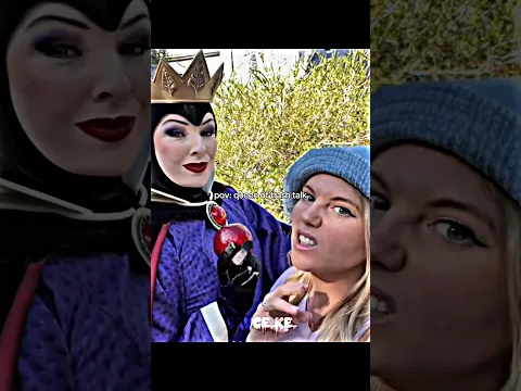 evil queen❌️ savage queen✅️ #disneyland #snowwhite #evilqueen