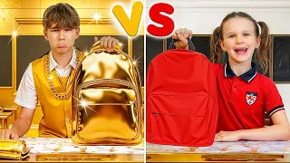 Stephi finder den MAGISKE GULDSKOLE! ✨🏫 Alt er af guld!