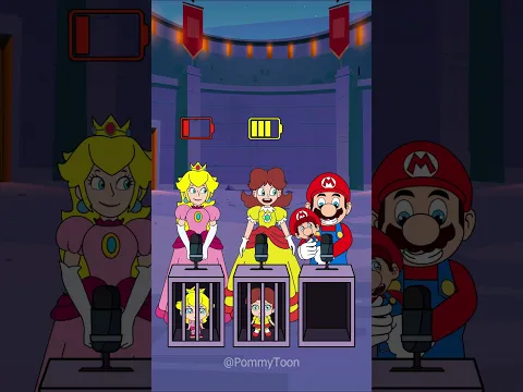 Help Mario, Peach, Daisy charge the battery to save their baby