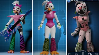 Glamrock Chica FNaF AR Animations