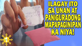 Gawin mo isulat sa at ilagay sa unan araw araw Ka niyang mapapanaginipan