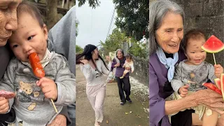 Tổng hợp video bà cụ và cháu gái đáng thương 😭😭😭😭