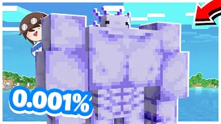 มีแค่ 0.001% เท่านั้นที่จะเจอ "สิ่งนี้" ใน Minecraft (ตลก)