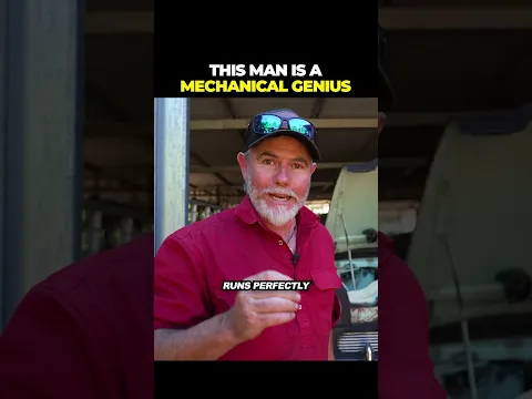 Have you ever met a mechanical genius? 🤯 This guys can get ANY motor in his shed running PERFECTLY!