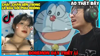 BÊN TRONG LÀ ĐẦU GỐI PHẢI KHÔNG CHỊ VÀ DOREMON NOBITA TRIẾT LÍ CỰC HÀI | HÙNG AKIRA XEM TIK TOK VN