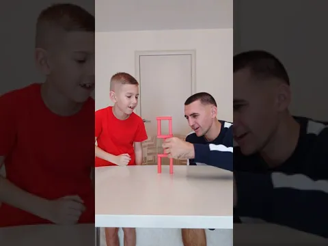 Invisible Jenga #shorts by Goodwin Family