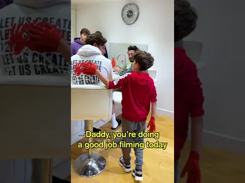 8 Year Old Pranks Father 🤣🤣🤣 #Shorts