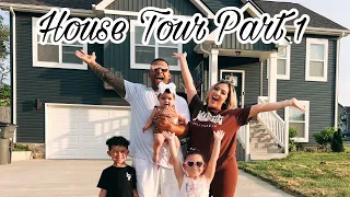 HOUSE TOUR OF OUR FIRST HOME 🏡🤍 Part 1 (before it’s completed)