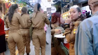Beautiful Military 🪬 Streets of Israel