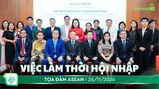 Toạ đàm "Việc làm trong ASEAN: Cơ hội và thách thức" cùng sinh viên USSH
