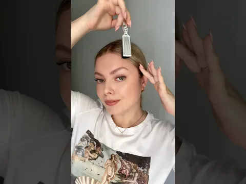 A useful #hairtrick you need to try 🤍 #hairtok #hairstyle #hairtutorial #hairhacks #hairhack
