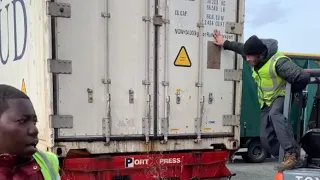 Water strangely starts leaking out of a truck that's carrying onions *Hilarious*