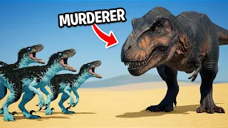 DINO POLICE try to take down a Murdering T-REX - THE ISLE