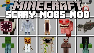 Minecraft SCARY MOBS / SCARY SHEEP MOD! (Minecraft Mods)