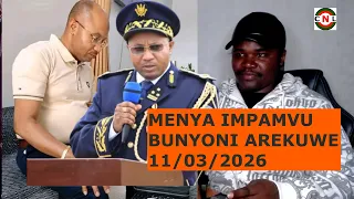 #General_Bunyoni ahejeje kurekurwa 11/03/2026 || ngiyo n'impamvu barekuwe ari 2