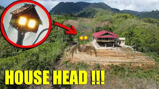 DRONE MEREKAM HOUSE HEAD MUNCUL DI DUNIA NYATA!!!
