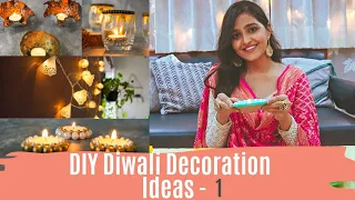 Diwali Decoration Ideas / 5 easy Diwali Home Decoration Ideas | Dhara Patel