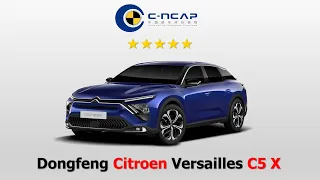 China NCAP Crash & Safety Tests of  Citroën C5 X 2021 (Made in China only)