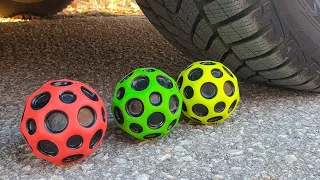 Experiment Car vs Balls, Eggs, Marbles | Crushing Crunchy & Soft Things by Car