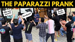 WE TURNED PAPARAZZI FOR RANDOM PEOPLE 😂 | BECAUSE WHY NOT