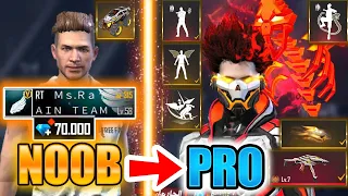 70.000 DIAMONDS 😱😱 on my account - watch how it became 😱🔥