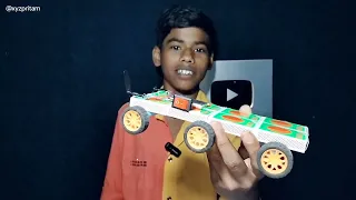 How to Make Drone Motor Gadi With Matchbox