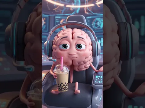 เคยสงสัยไหมว่า "ตับ" คิดยังไงคุณซดชานมไข่มุก? #AIanimation #funnyshorts #สุขภาพฮาๆ #edutainment