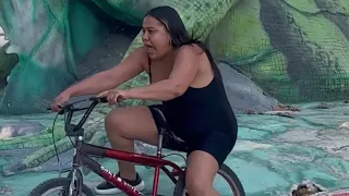 La bicicleta sorpresa (broma)😂😂😂