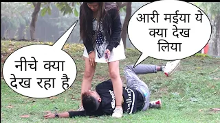 डांस करती लड़की ने बोहोत ज्यादा पिटाई कर दी Ak Malik pranks