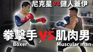 假扮瘋男剪輯大戰肌肉男蓋伊｜拳擊手vs肌肉男｜