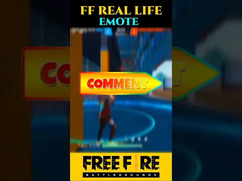 emote in real life 😱 free fire emote in real life 😨 #freefire #shorts
