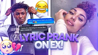 NBA YOUNGBOY-"NEVADA"| LYRIC PRANK ON EX😂💔**GONE WRONG**