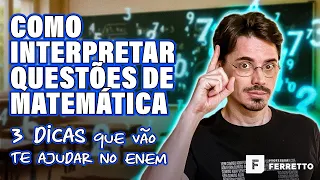Como interpretar questões de Matemática no ENEM?✍🏻