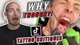 TIKTOK TATTOOS | Tattoo Critiques | Pony Lawson