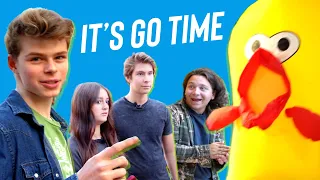 FAIL! Amazing Race HOLLYWOOD BLVD! FUNNY CHALLENGE  🤣 | Merrick Hanna Sophie Fergi  Sawyer Sharbino