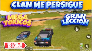 CLAN TOXICO ME PERSIGUE Y ME OFENDE JUNTO A SU LIDER EN UNA PARTIDA DE BATTLE ROYALE EN COD MOBILE