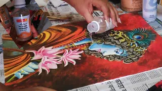 How to apply varnish on Oil/Acrylic Paintings @ArtistaPoojaArt
