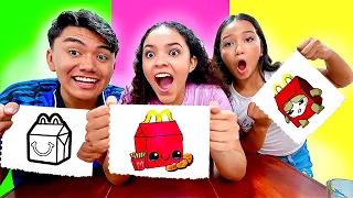 EL QUE DIBUJA MEJOR SE LO QUEDA!🎨/Michelle Malpica Ft. Roythithi