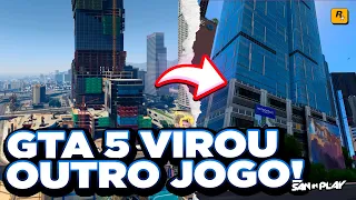 Esse é MOD do GTA V vai fazer SEU PC DERRETER... - O mais completo de Todos! (Confira)