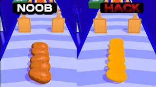 Potato Rush / Noob Vs Hacker Mobile Gameplay Fun #jscgaming
