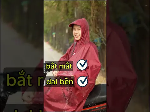 ÁO MƯA BÍT KÍN SIÊU TO KHỔNG LỒ SƠN THỦY