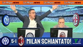 GOL DI INTER MILAN 5-1: CHE CINQUINA NERAZZURRA! ROSSONERI TRAVOLTI NEL DERBY