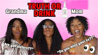 TRUTH OR DRINK WITH MY MOM AND GRANDMA (GETS TOXIC!!!)