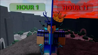 I Played The Strongest Battlegrounds for 12 Hours Straight...
