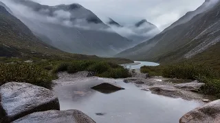 beautiful mountain rain to help you study and relax
