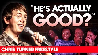 They LAUGHED at this White Rapper...then he started Rapping | Chris Turner's Freestyle Raps