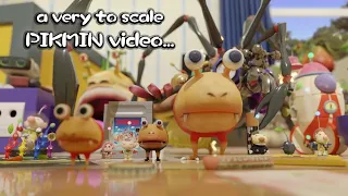 A very to scale Pikmin video (Pikmin Size Comparison)