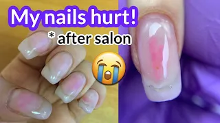 OVER-filed nails | Nail Tech Who Helped Me to Believe in Myself