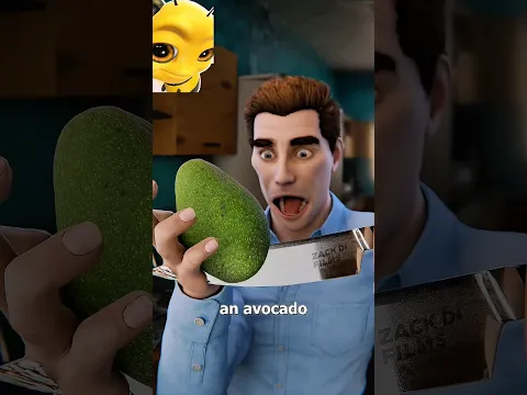 How To Cut An Avocado Exactly 😬🥑 from @zackdfilms  #shortsfeed